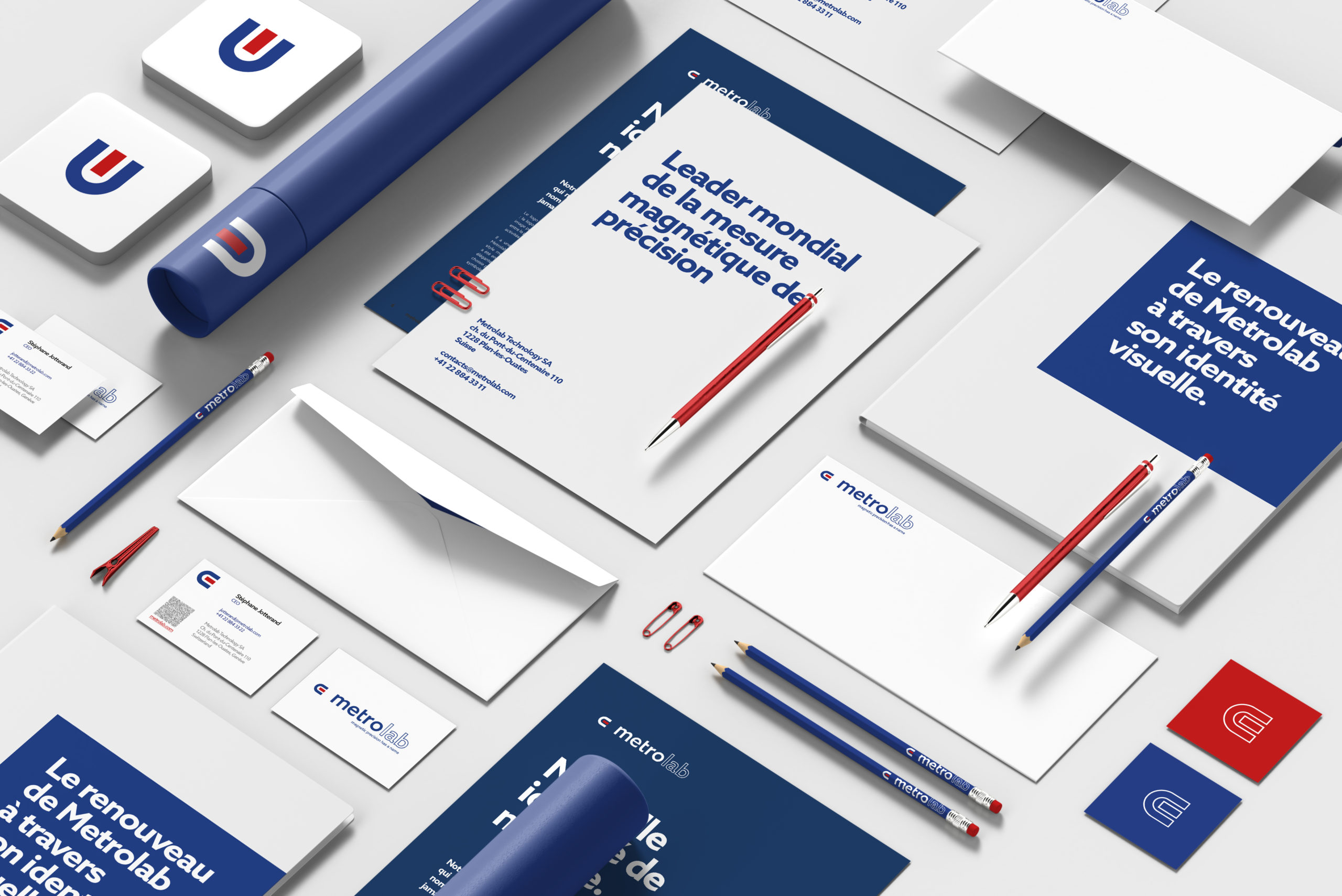 Metrolab Technology SA — identité de marque, visuel 1