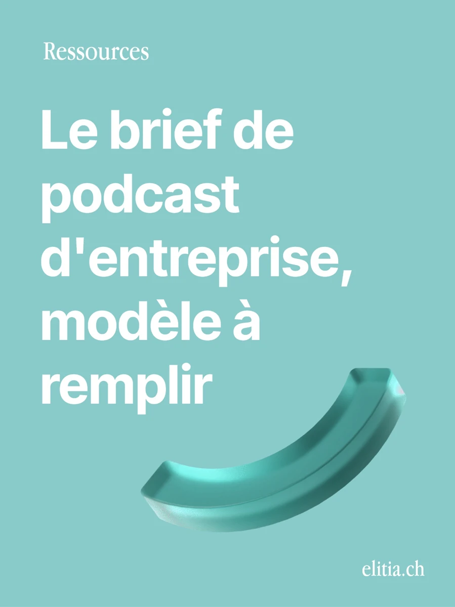 Couverture de la ressource Le brief de podcast d'entreprise, modèle à remplir