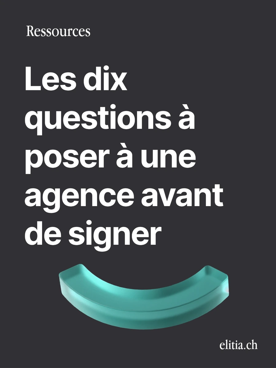 Couverture de la ressource Les dix questions à poser à une agence avant de signer